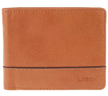 lodis bifold italian leather wallet with built-in rfid protection|RODIO BIFOLD WALLET.